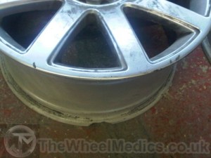 001. Audi TT Wheel- Requires Aluminium Welding Repair