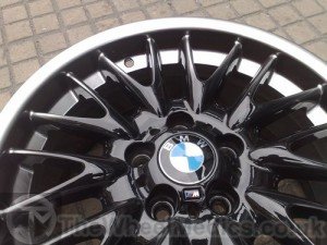 013. BMW MV1 Cus tomised-Black Gloss with Sprayed on Hyper-Silver Polished lip.