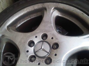 002. Mercedes S Class- Before Powder Coating